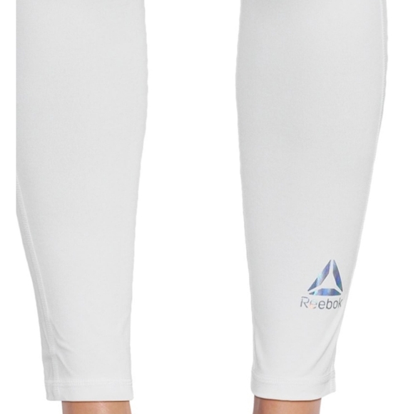 Reebok Women's Performance Base Layer Pant Various Sizes    NWT    Color White - Picture 5 of 8